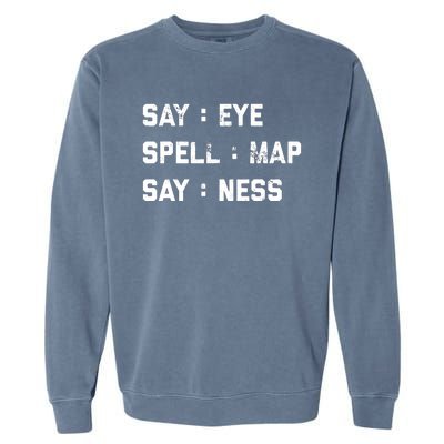 Offensive Saying Trending Funny Sarcastic Quotes Garment-Dyed Sweatshirt