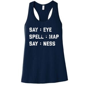 Offensive Saying Trending Funny Sarcastic Quotes Women's Racerback Tank