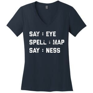 Offensive Saying Trending Funny Sarcastic Quotes Women's V-Neck T-Shirt