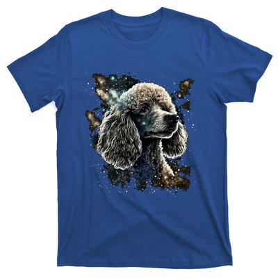 Outer Space Toy Poodle On Galaxy Astronaut Poodle Gift T-Shirt