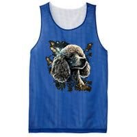 Outer Space Toy Poodle On Galaxy Astronaut Poodle Gift Mesh Reversible Basketball Jersey Tank