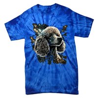 Outer Space Toy Poodle On Galaxy Astronaut Poodle Gift Tie-Dye T-Shirt