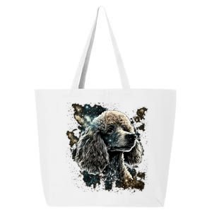 Outer Space Toy Poodle On Galaxy Astronaut Poodle Gift 25L Jumbo Tote