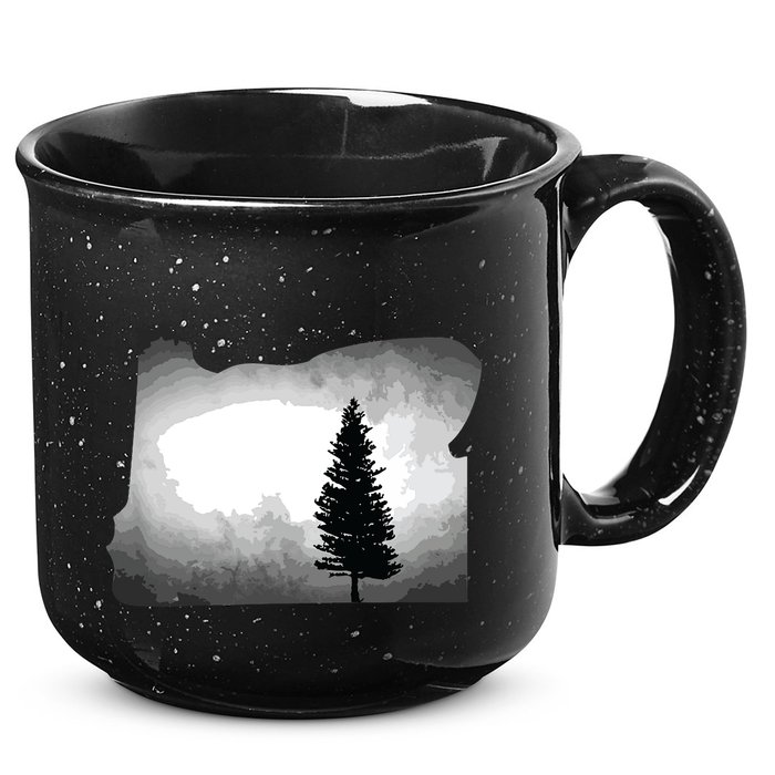 Oregon State Tree Pacific Northwest 15oz Campfire Ceramic Mug