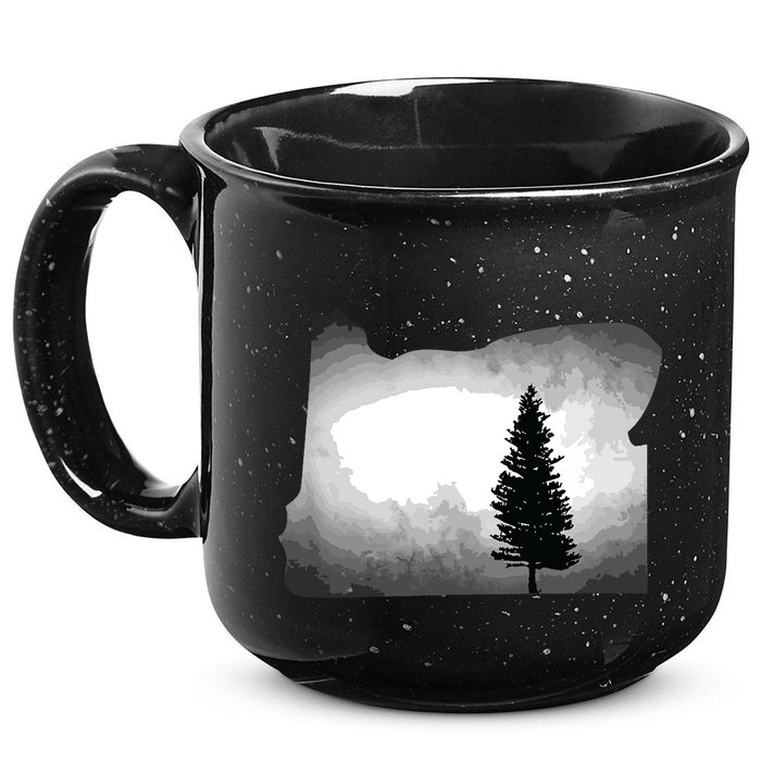 Oregon State Tree Pacific Northwest 15oz Campfire Ceramic Mug
