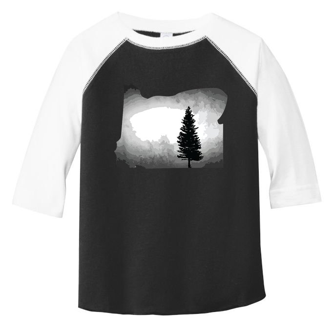 Oregon State Tree Pacific Northwest Toddler Fine Jersey T-Shirt