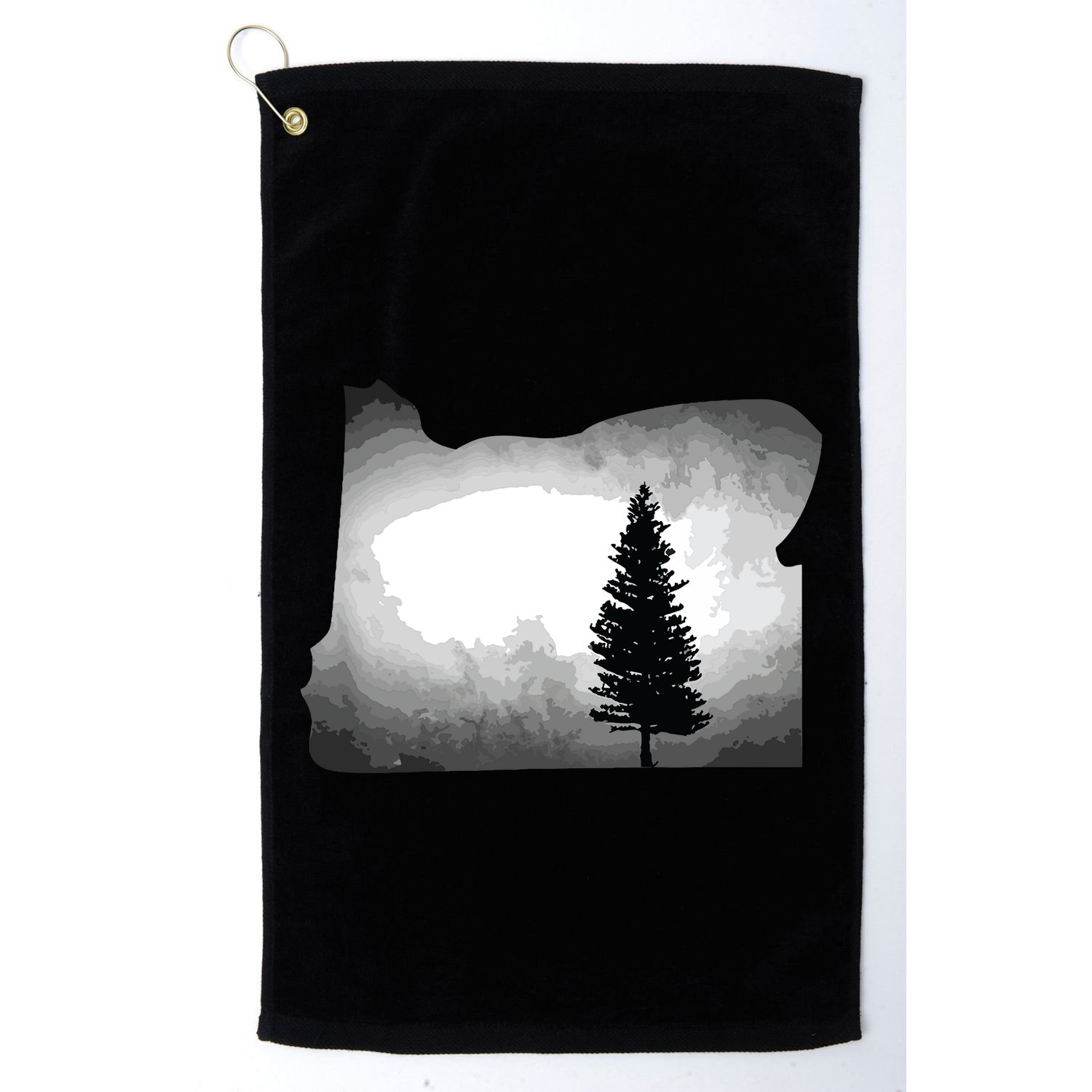 Oregon State Tree Pacific Northwest Golf Towel