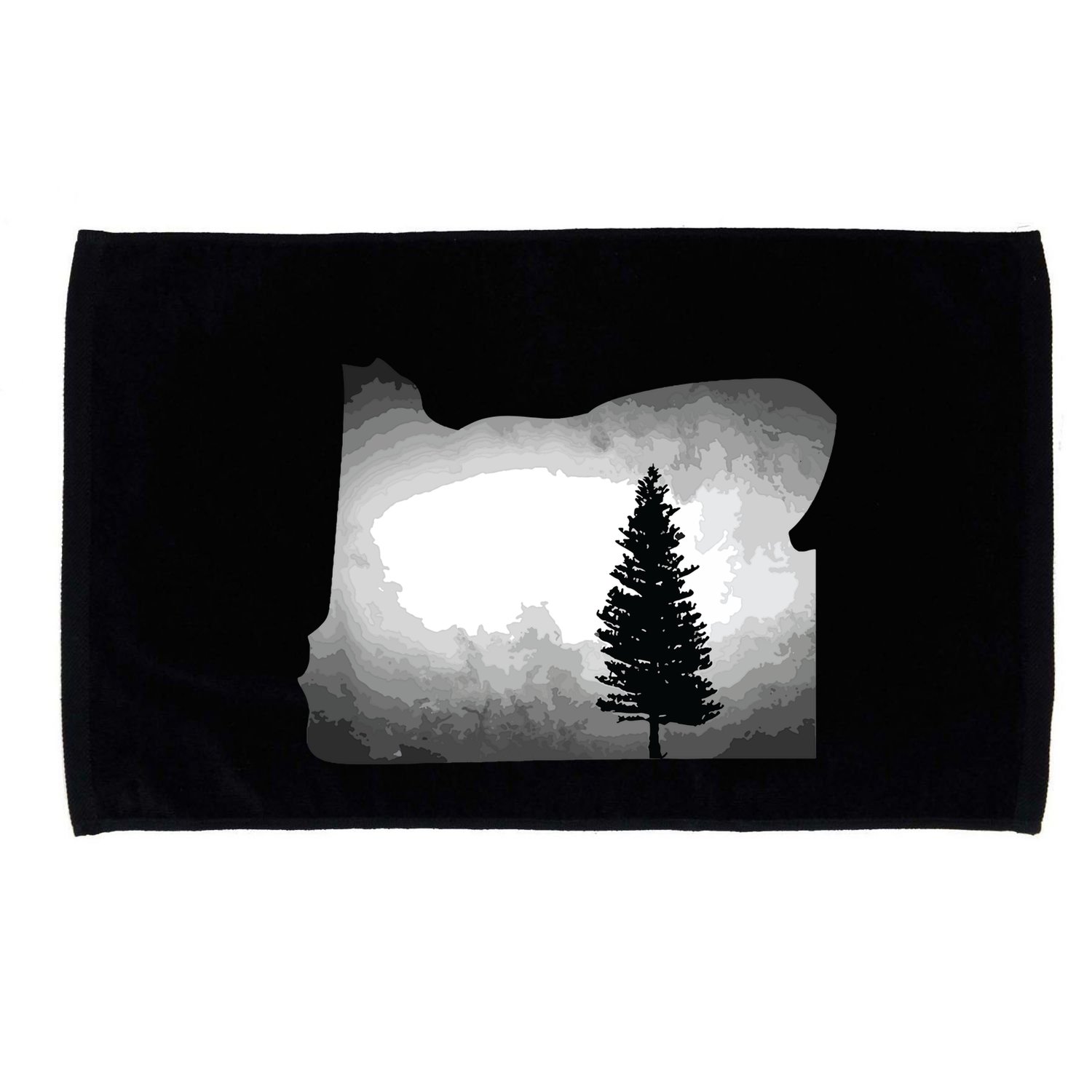 Oregon State Tree Pacific Northwest Microfiber Hand Towel