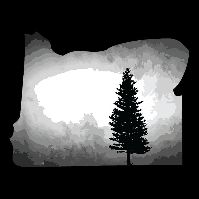 Oregon State Tree Pacific Northwest Visor