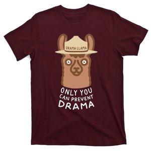 Original Smokey The Llama Only You Can Prevent Drama T-Shirt