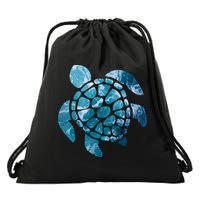 Ocean Sea Turtle Classic Drawstring Bag