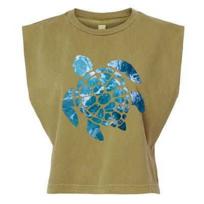 Ocean Sea Turtle Classic Garment-Dyed Women's Muscle Tee