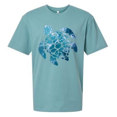 Ocean Sea Turtle Classic Sueded Cloud Jersey T-Shirt