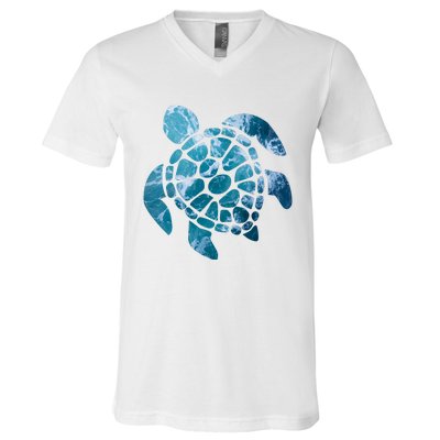 Ocean Sea Turtle Classic V-Neck T-Shirt