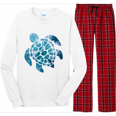 Ocean Sea Turtle Classic Long Sleeve Pajama Set