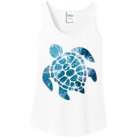 Ocean Sea Turtle Classic Ladies Essential Tank