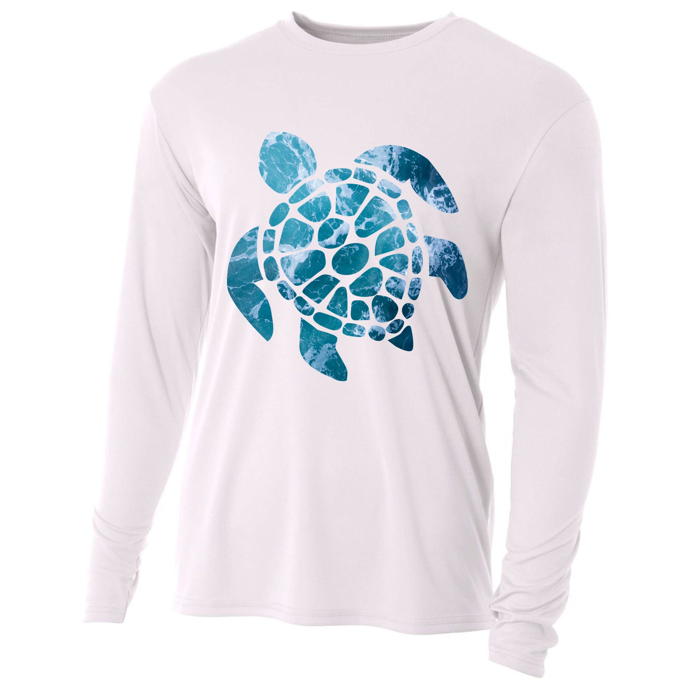 Ocean Sea Turtle Classic Cooling Performance Long Sleeve Crew