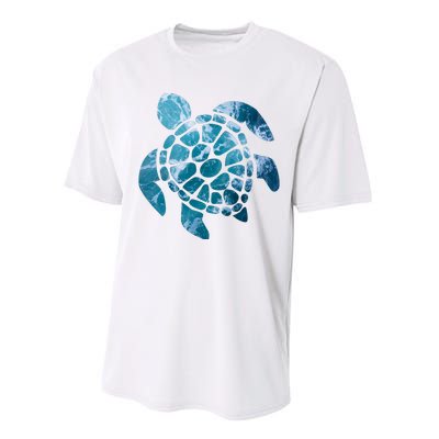 Ocean Sea Turtle Classic Performance Sprint T-Shirt