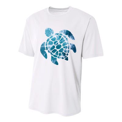 Ocean Sea Turtle Classic Youth Performance Sprint T-Shirt
