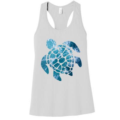 Ocean Sea Turtle Classic Women's Racerback Tank