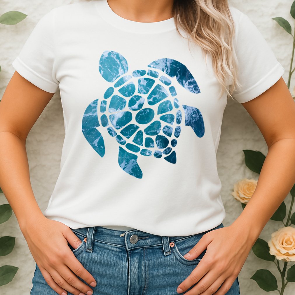 Ocean Sea Turtle Classic Womens T-Shirt