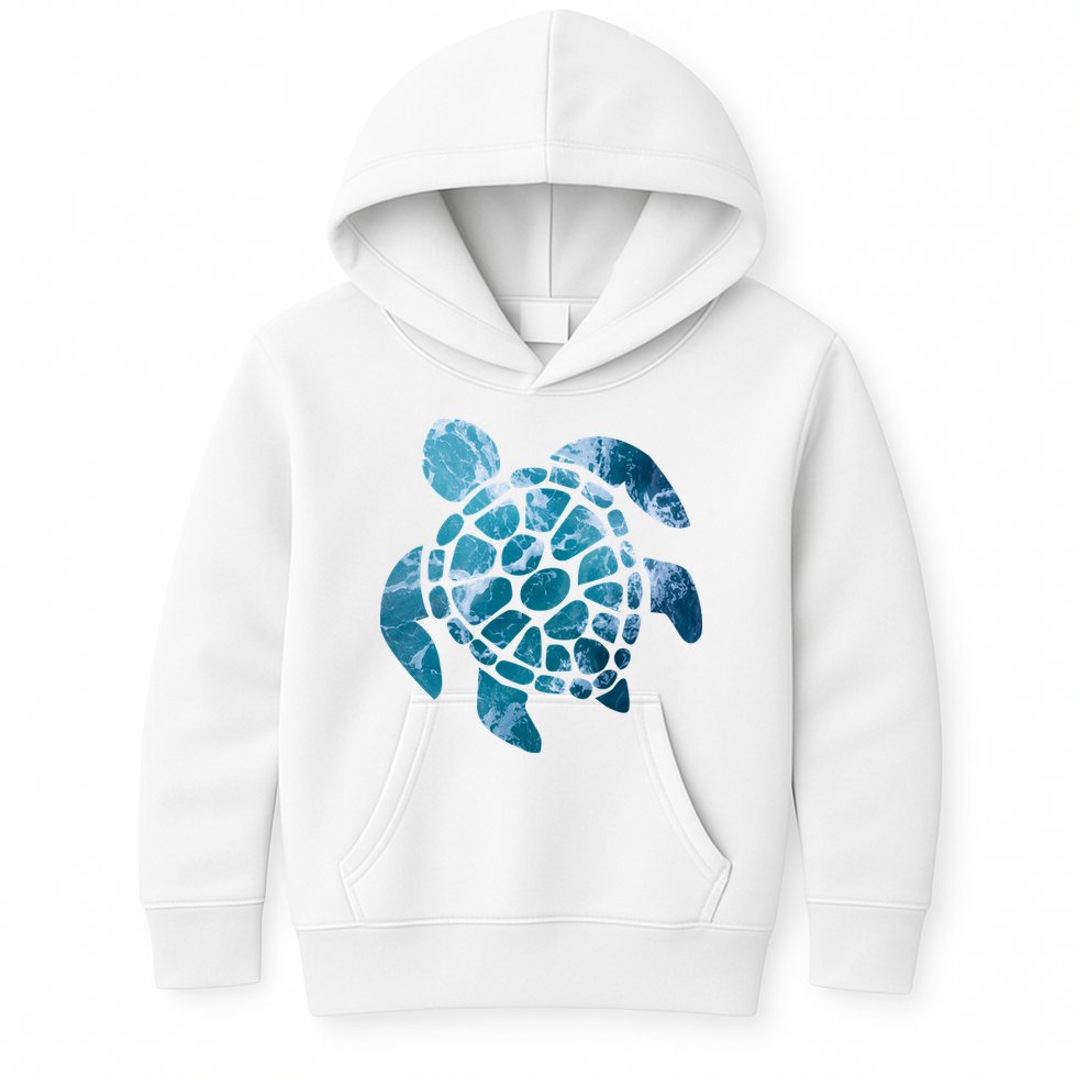 Ocean Sea Turtle Classic Kids Hoodie