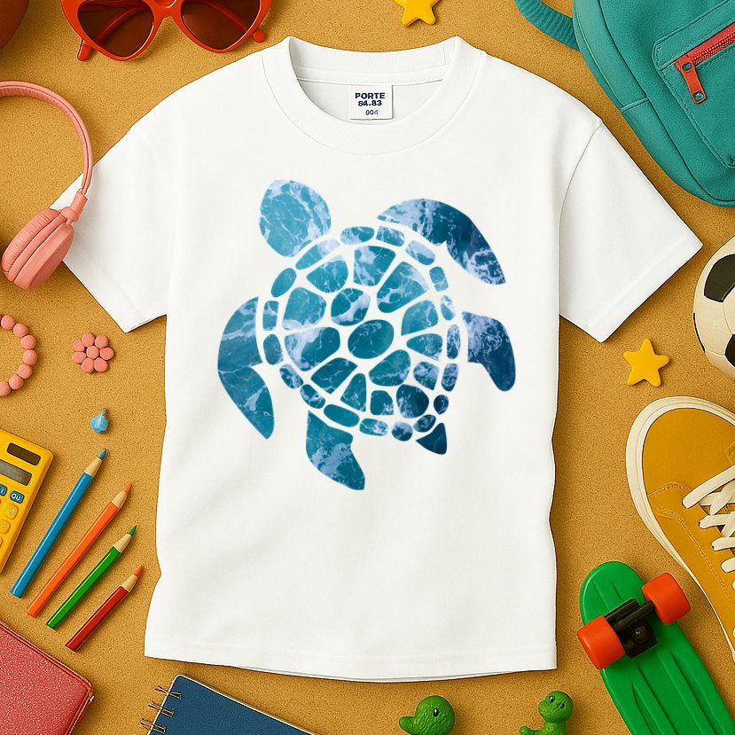 Ocean Sea Turtle Classic Kids T-Shirt