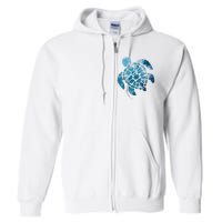 Ocean Sea Turtle Classic Full Zip Hoodie