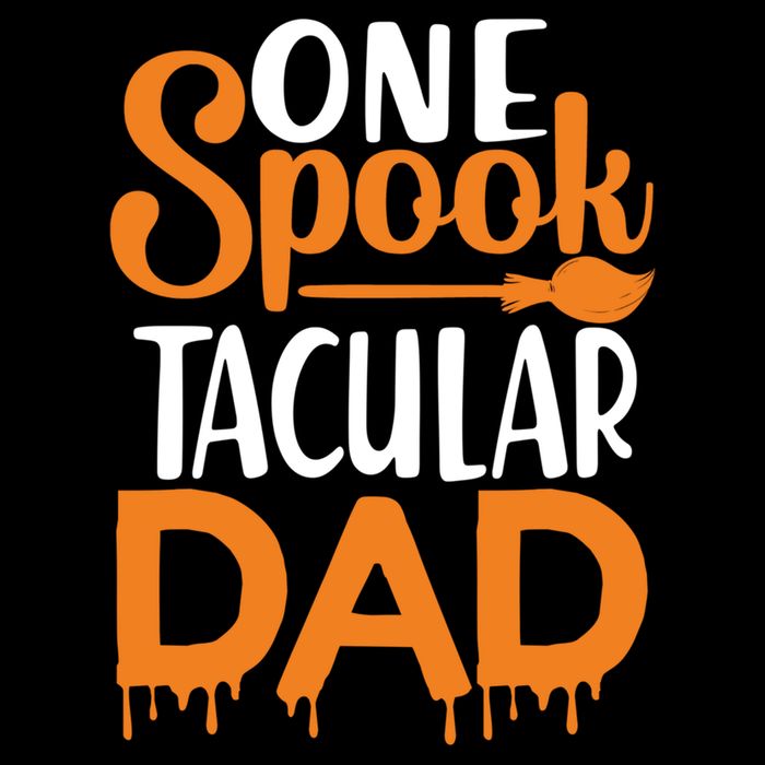 One Spook Tacular Dad Funny Spooky Dad Gift Drawstring Bag