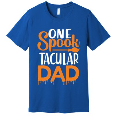 One Spook Tacular Dad Funny Spooky Dad Gift Premium T-Shirt