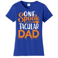 One Spook Tacular Dad Funny Spooky Dad Gift Women's T-Shirt