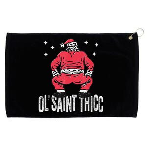 Ol Saint Thicc Christmas Grommeted Golf Towel