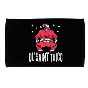 Ol Saint Thicc Christmas Microfiber Hand Towel