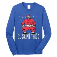 Ol Saint Thicc Christmas Long Sleeve Shirt