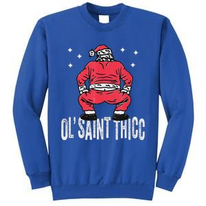 Ol Saint Thicc Christmas Sweatshirt