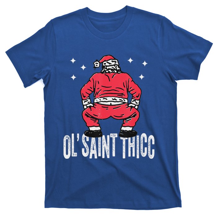 Ol Saint Thicc Christmas T-Shirt