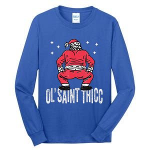 Ol Saint Thicc Christmas Tall Long Sleeve T-Shirt