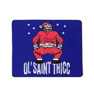 Ol Saint Thicc Christmas Mousepad