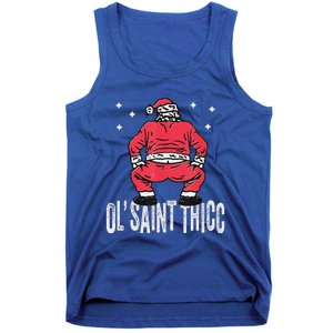 Ol Saint Thicc Christmas Tank Top