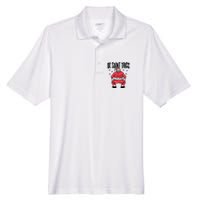 Ol Saint Thicc Funny Santa Men's Origin Performance Pique Polo