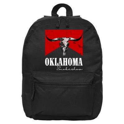 Oklahoma Smokeshow Vintage 16 in Basic Backpack