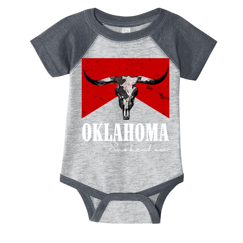 Oklahoma Smokeshow Vintage Infant Baby Jersey Bodysuit