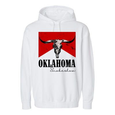 Oklahoma Smokeshow Vintage Garment-Dyed Fleece Hoodie