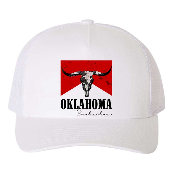 Oklahoma Smokeshow Vintage Yupoong Adult 5-Panel Trucker Hat