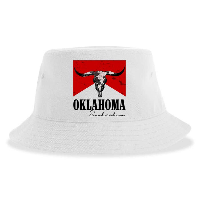 Oklahoma Smokeshow Vintage Sustainable Bucket Hat