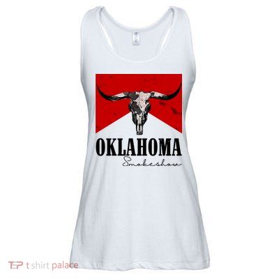 Oklahoma Smokeshow Vintage Ladies Essential Flowy Tank