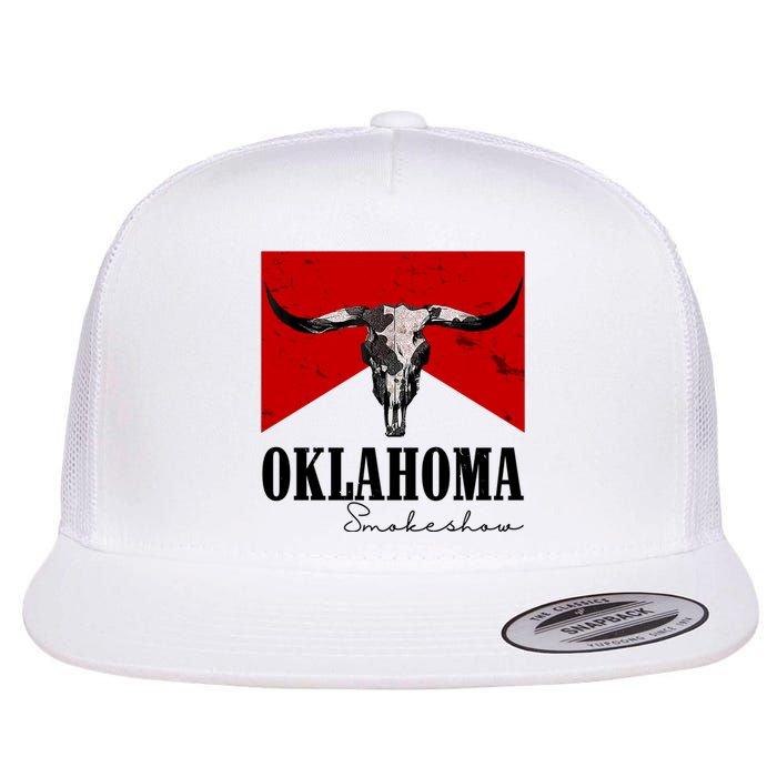 Oklahoma Smokeshow Vintage Flat Bill Trucker Hat