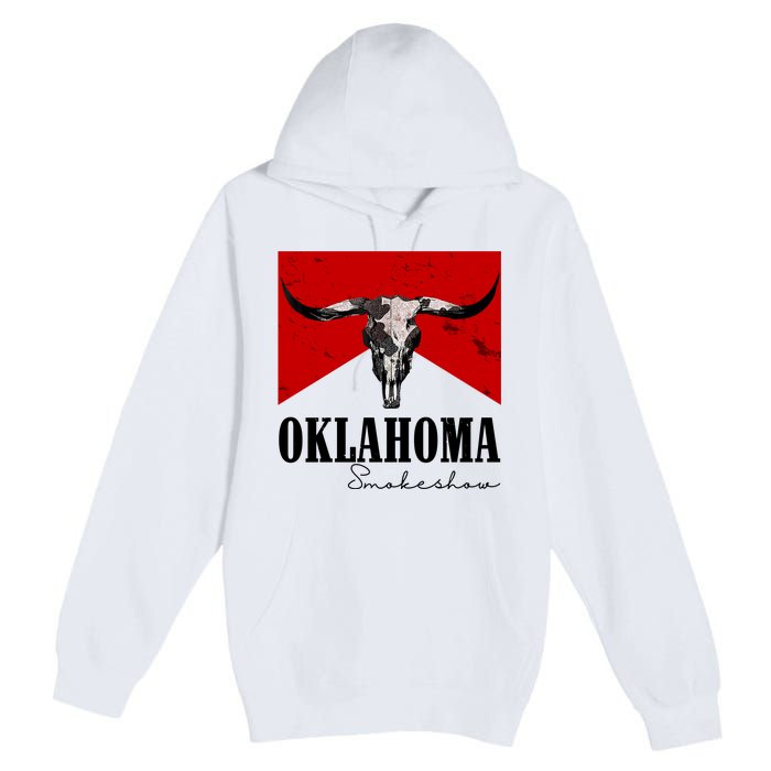 Oklahoma Smokeshow Vintage Premium Pullover Hoodie