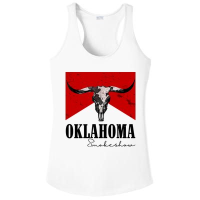 Oklahoma Smokeshow Vintage Ladies PosiCharge Competitor Racerback Tank