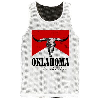 Oklahoma Smokeshow Vintage Mesh Reversible Basketball Jersey Tank